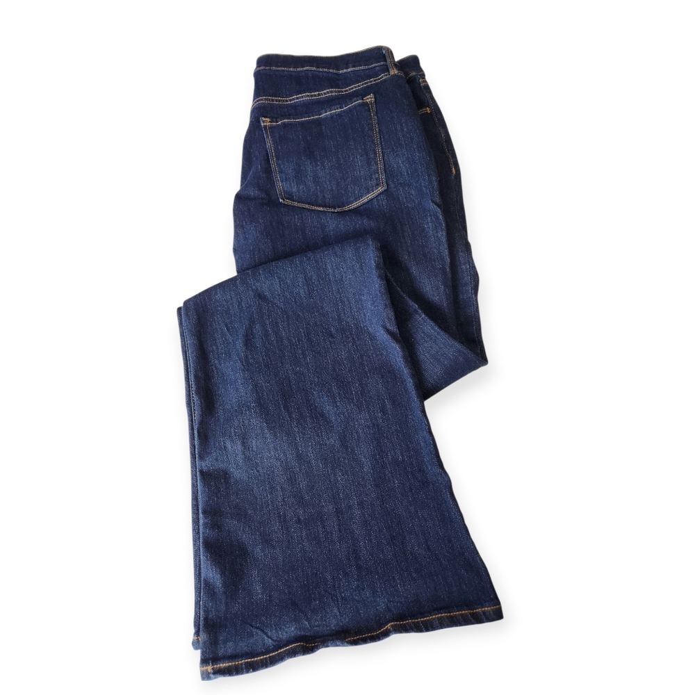 Old Navy High Rise Flare Dark Wash Jeans Size 18 Tall